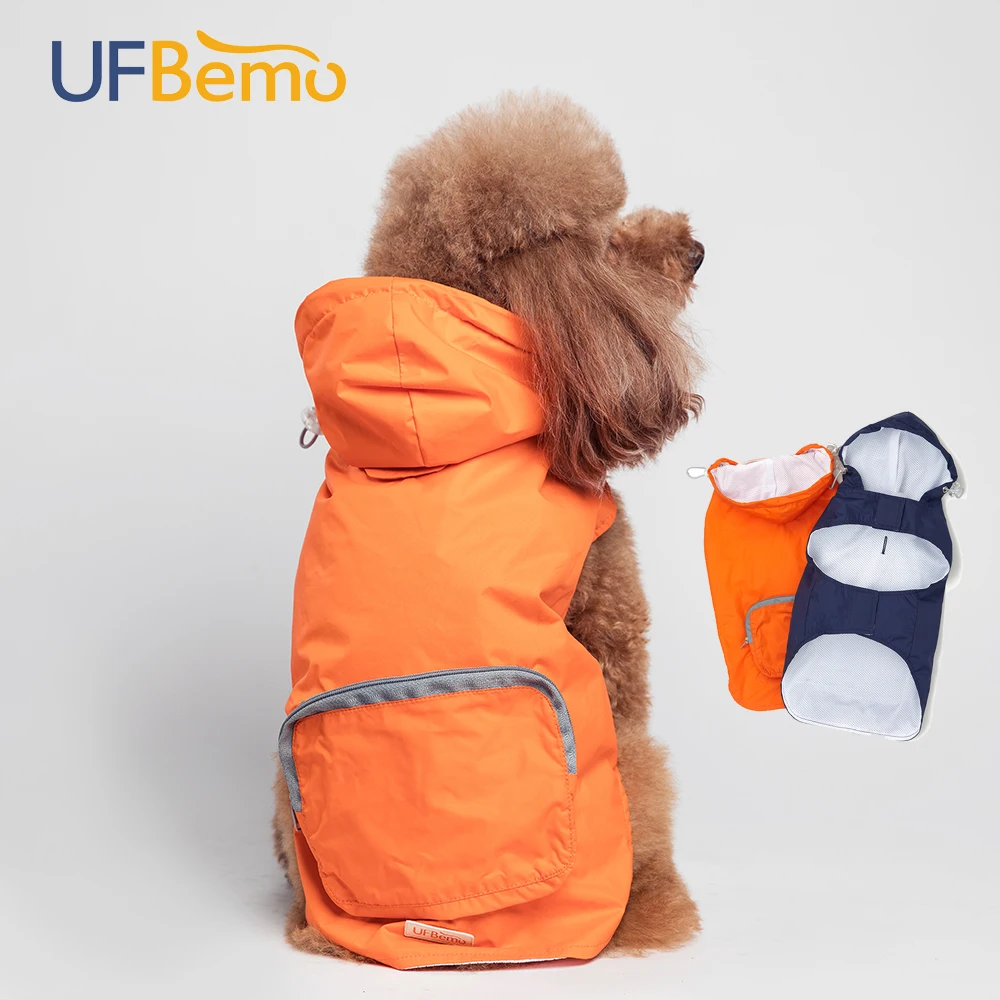 UFBemo Одежда для собак водонепроницаемая ветровка легкая куртка домашних животных