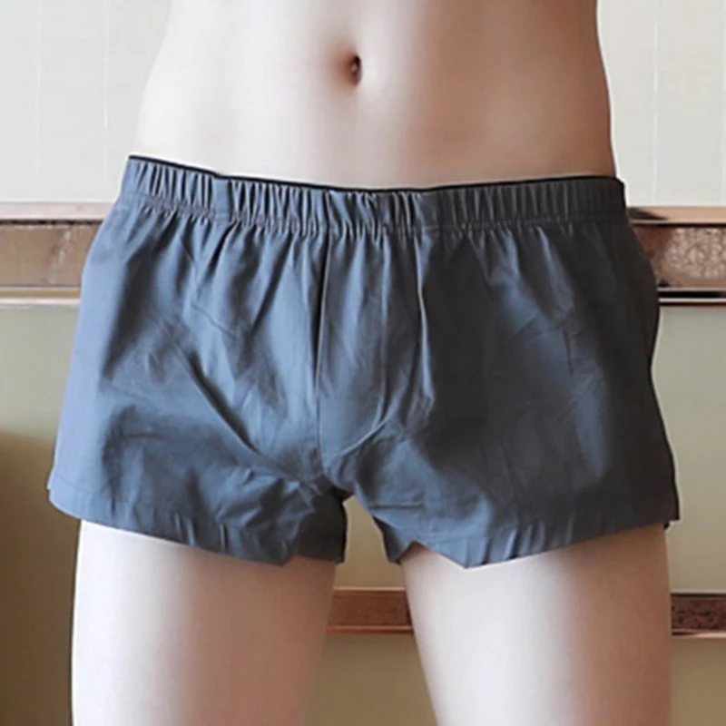 

Men Shorts Solid Color Elastic Waist Leisure Loose Shorts Comfortable Breathable Quick Drying Casual Summer Short Pants 2020 New