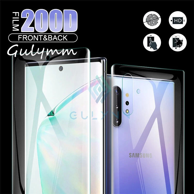 200D Передняя и задняя Защита экрана для Samsung Galaxy S9 S10 Plus полное покрытие