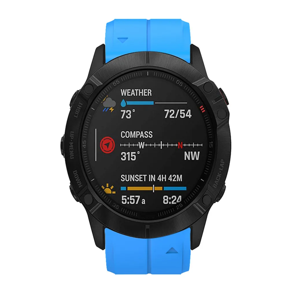 

Silicone Quick Release Watch Band Wrist Strap For Garmin Fenix 6X/Fenix 6XPro High Quality SmartWatch Band Support Accessories