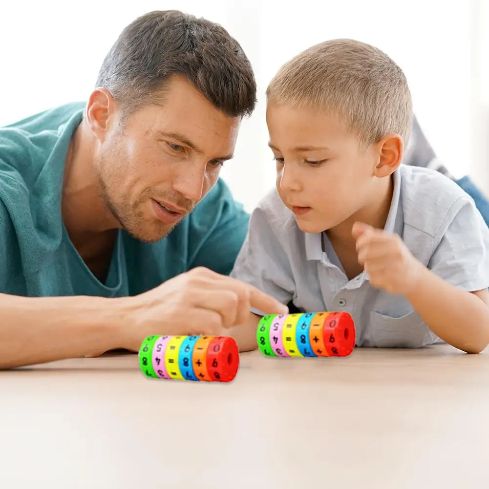 Обучающая развивающая игрушка Магнитный цифровой подсчет интеллектуальная игра