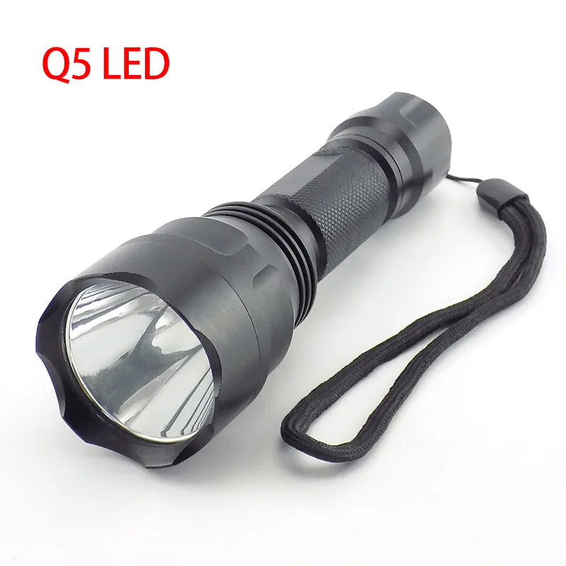 Супер T6 L2 светодиодный светильник вспышка фонарь светильник 2000lm linternas lampe фонарь e вспышка светильник s Мощный тактический 18650 батарея для рыбалки - Испускаемый цвет: Q5 package A