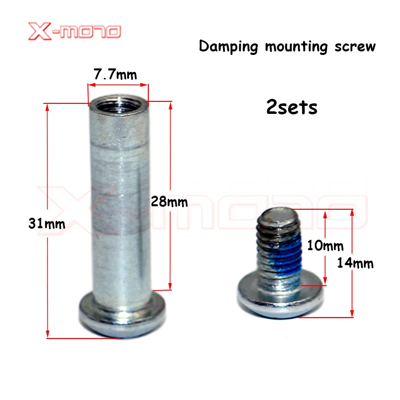 

100MM 125MM 150MM 180MM 190MM rear suspension shock for 47cc 49CC super Minimoto Mini Dirt Bike ATV Quad mini Pocket Bike