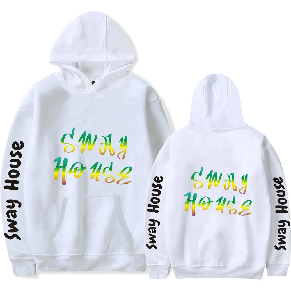 Sway House 2D Broke Again 2020 New Harajuku Printed Fashion Hoodies Sweatshirt Casual Women/men | Мужская одежда