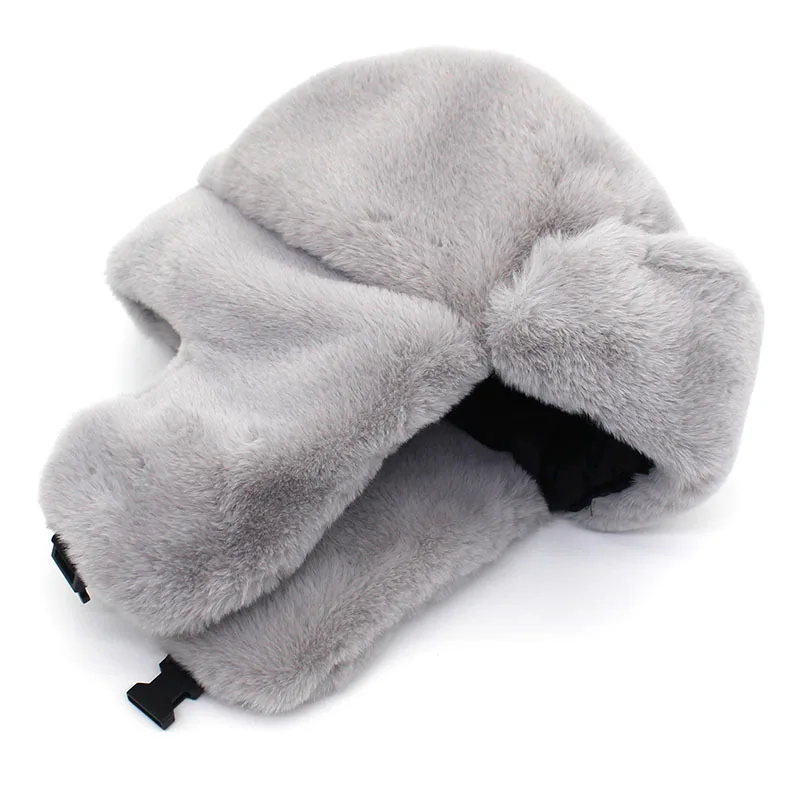 2020 autumn and winter new thick warm hat men women fashion solid color Lei Feng outdoor wind cold cycling earmuffs | Аксессуары для