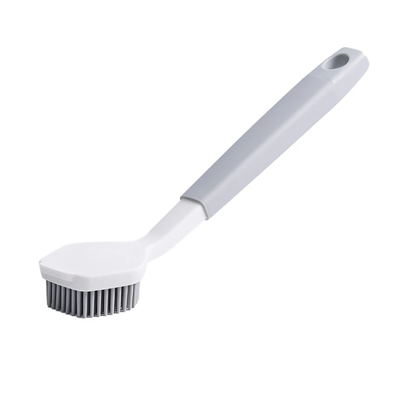 

HOT Dishwashing Pot Brush Kitchen Long Handle Decontamination Pot Brush Household Sink Stove Pot Kitchen Washing Brush