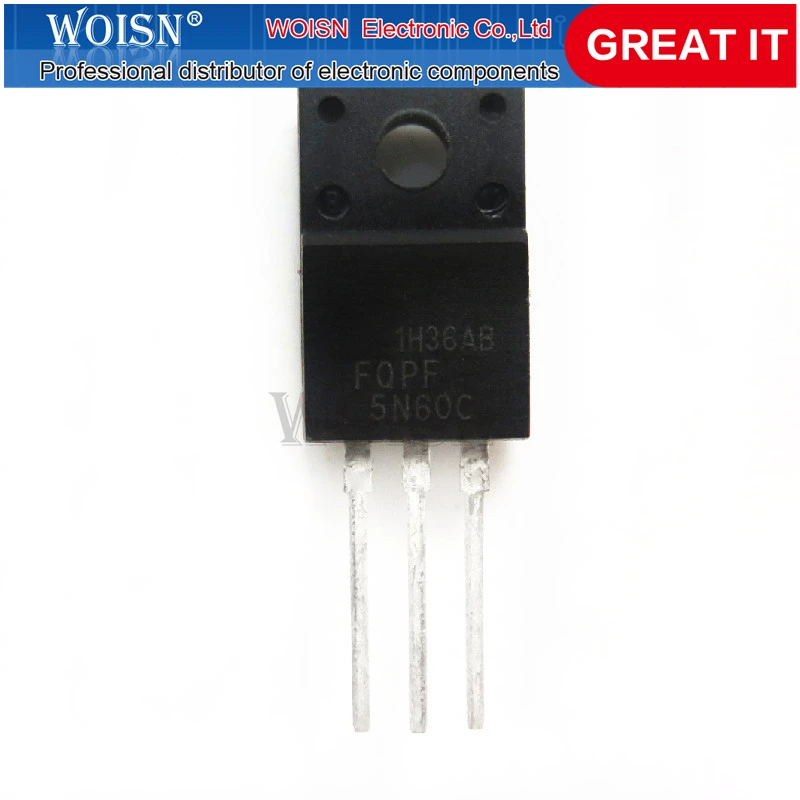 

10 шт. FQPF5N60C 5N60C-220 5N60 TO220 MOSFET tr новый оригинальный в наличии