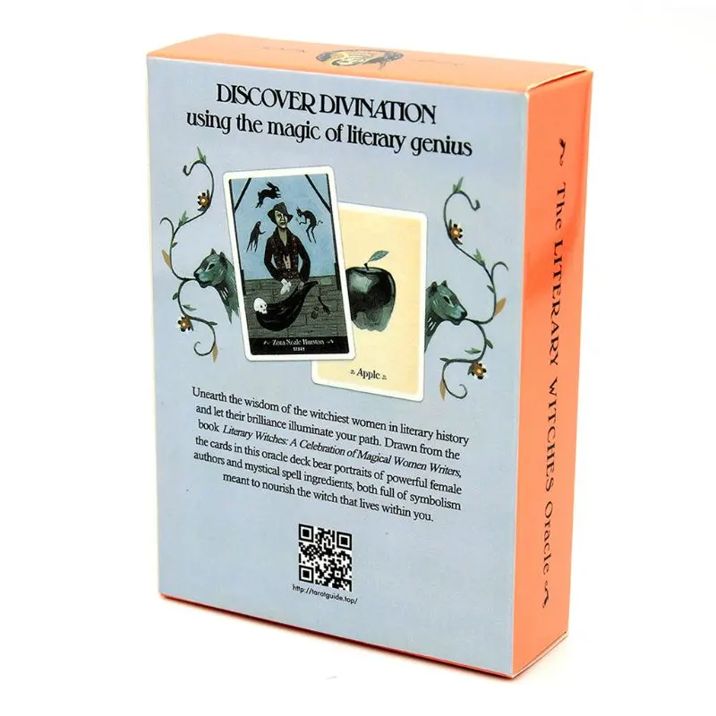 

The Literary Witches Oracle 70 Cards Tarot Deck English Family Party Board Game