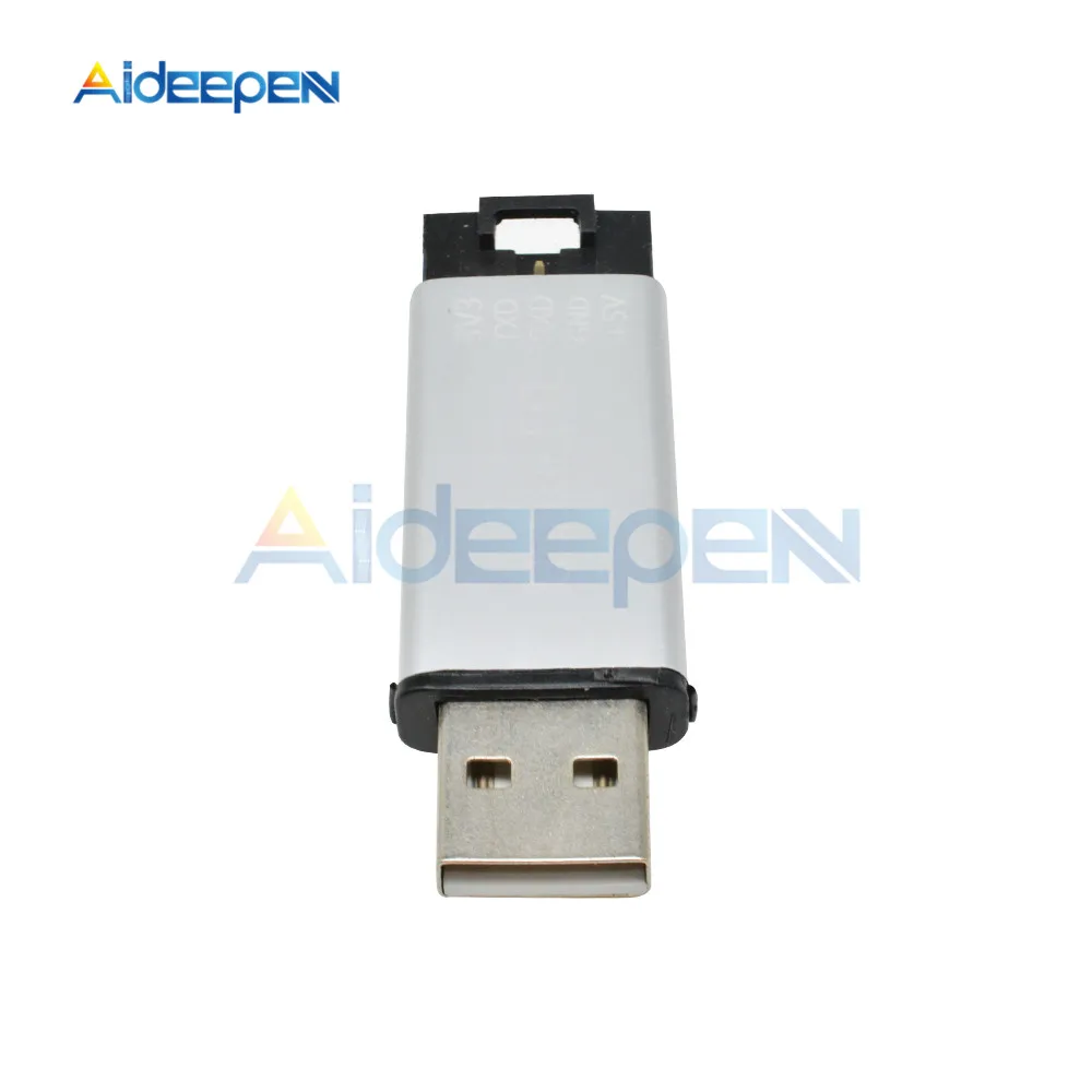 Модуль CP2102 USB 2 0 в TTL UART алюминиевый корпус 5 контактный последовательный