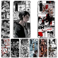hot anime attack on titan eren yeager phone case for huawei mate 40 pro 30 20 lite 10 huawei p30 lite p50 pro p40 p20 p10 cover