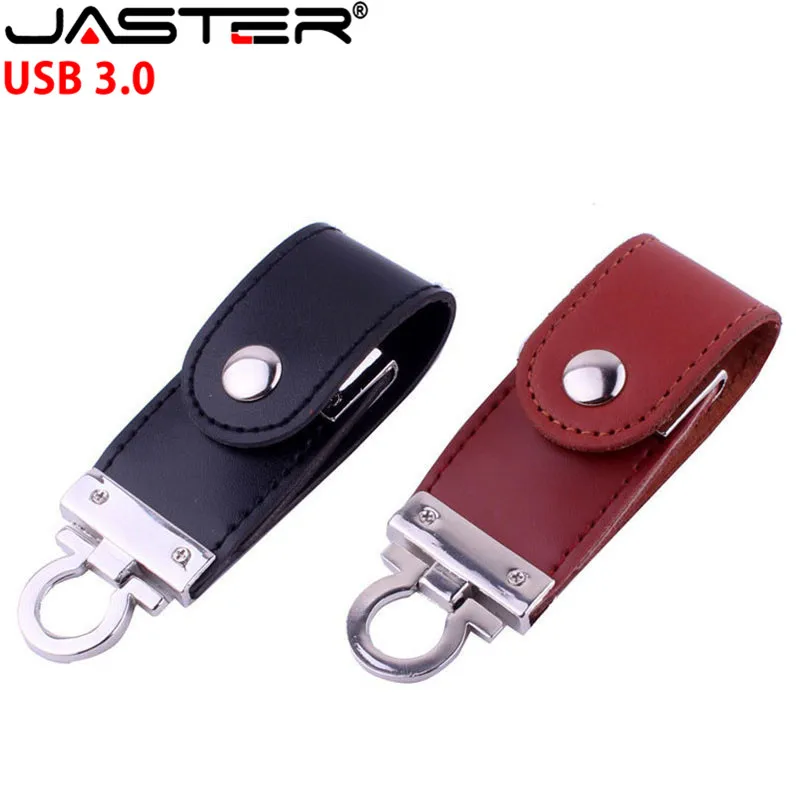 Изготовленный на заказ логотип кожа флеш накопитель USB 3 0 4GB/8GB/16GB/32GB/64GB 128GB цепочка