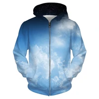 cloudstyle blue sky men hoodies young group clothing basketball football team uniform cheerleading coats daily outwear hoodie
