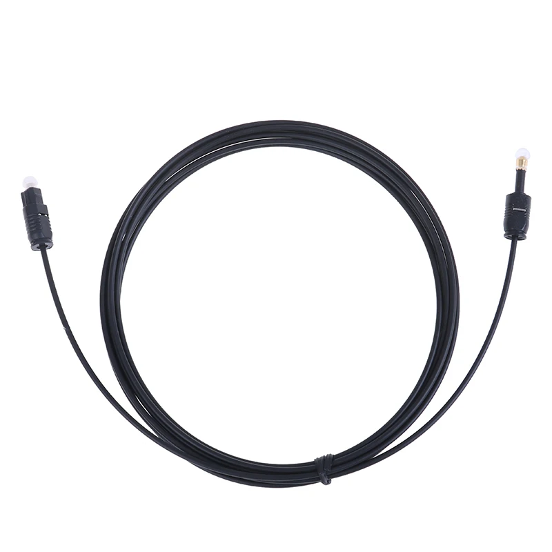 Прочный цифровой волоконно-оптический аудиокабель Toslink позолоченный 1 м 5 2 3 SPDIF MD