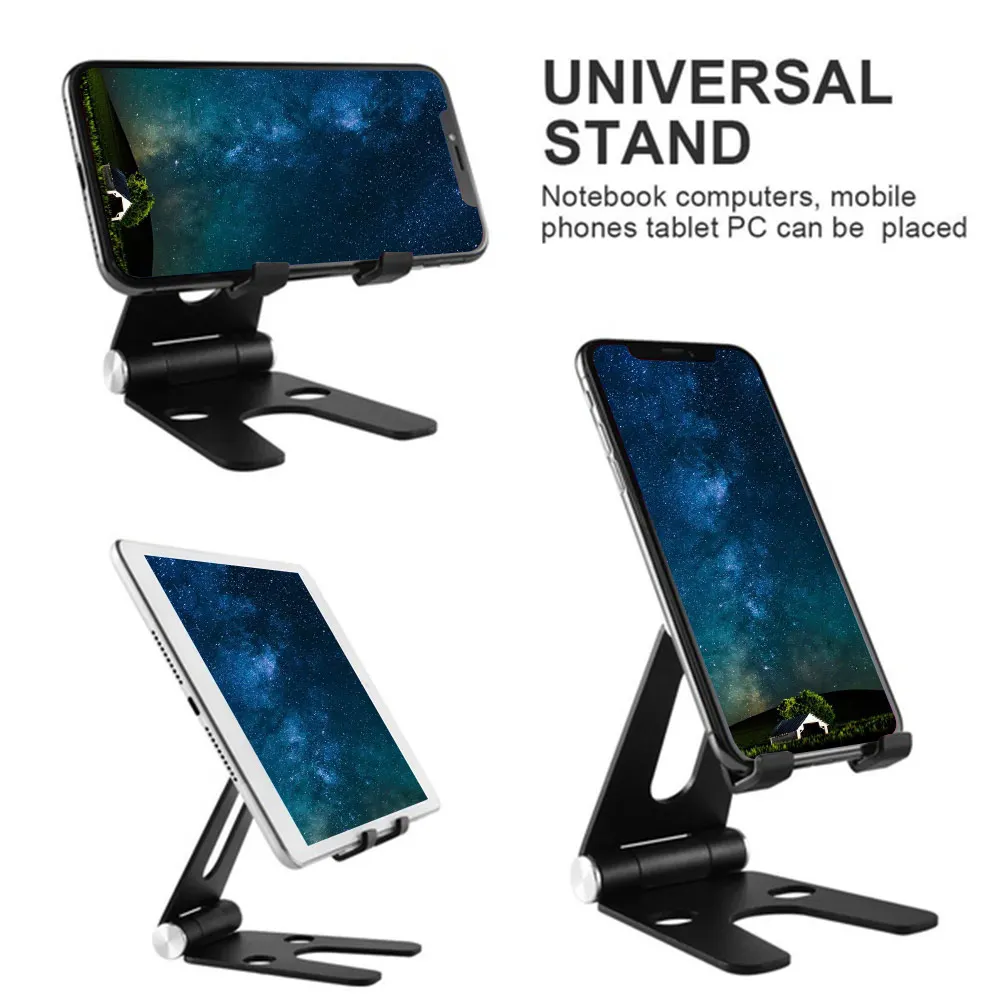 Роскошный складной настольный вращающаяся стойка держатель мобильного телефона