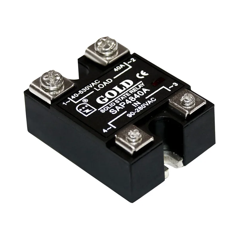 SAP4840A 40A SSR C-AC 5A-120A Бесплатная доставка на самом деле 90-28vac! Однофазное