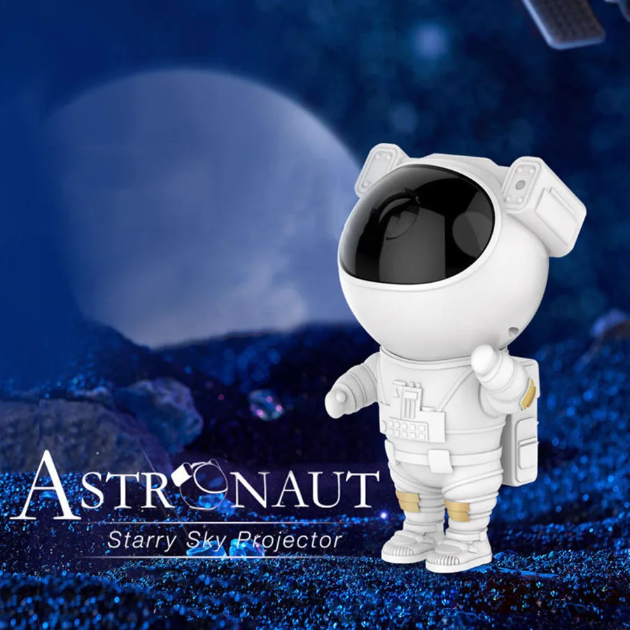 

Star Nebula Galaxy Projector Light Decor Children Room Night Light Astronaut Starry Sky Porjectors Lamp For Bedroom Kid's Gift