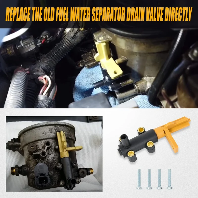 904 202 топливный водяной сепаратор дренажный клапан двигатель замена для