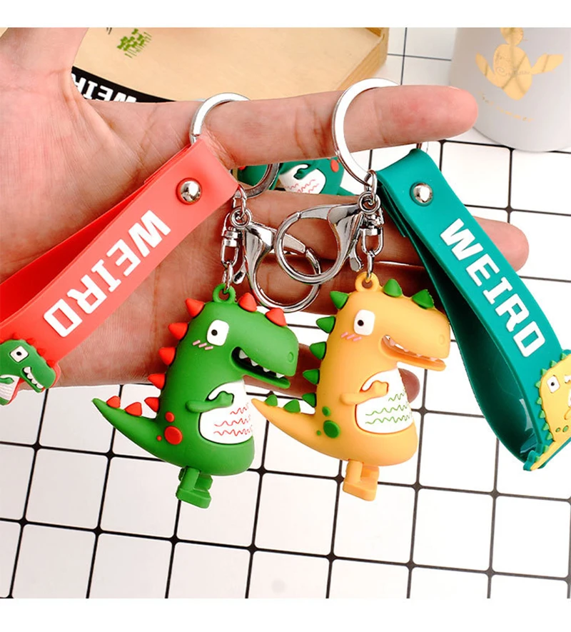 

Брелок для ключей с изображением динозавра для женщин и мужчин