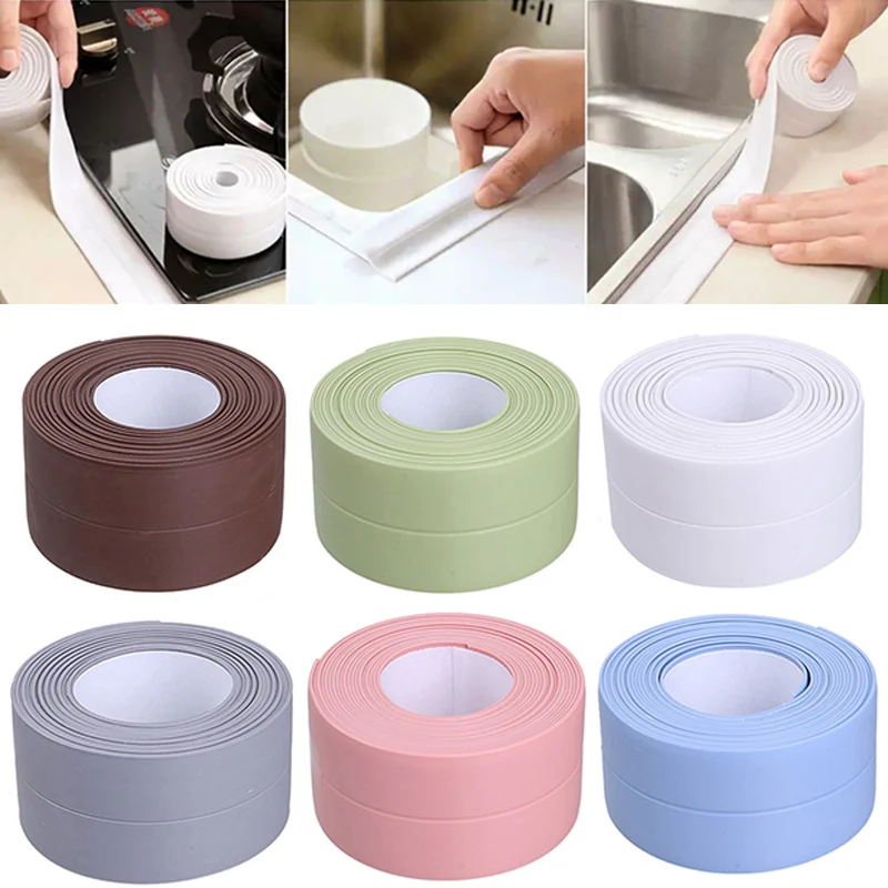 Водонепроницаемая нашивка лента для кухонной раковины прочная клейкая ремонта и