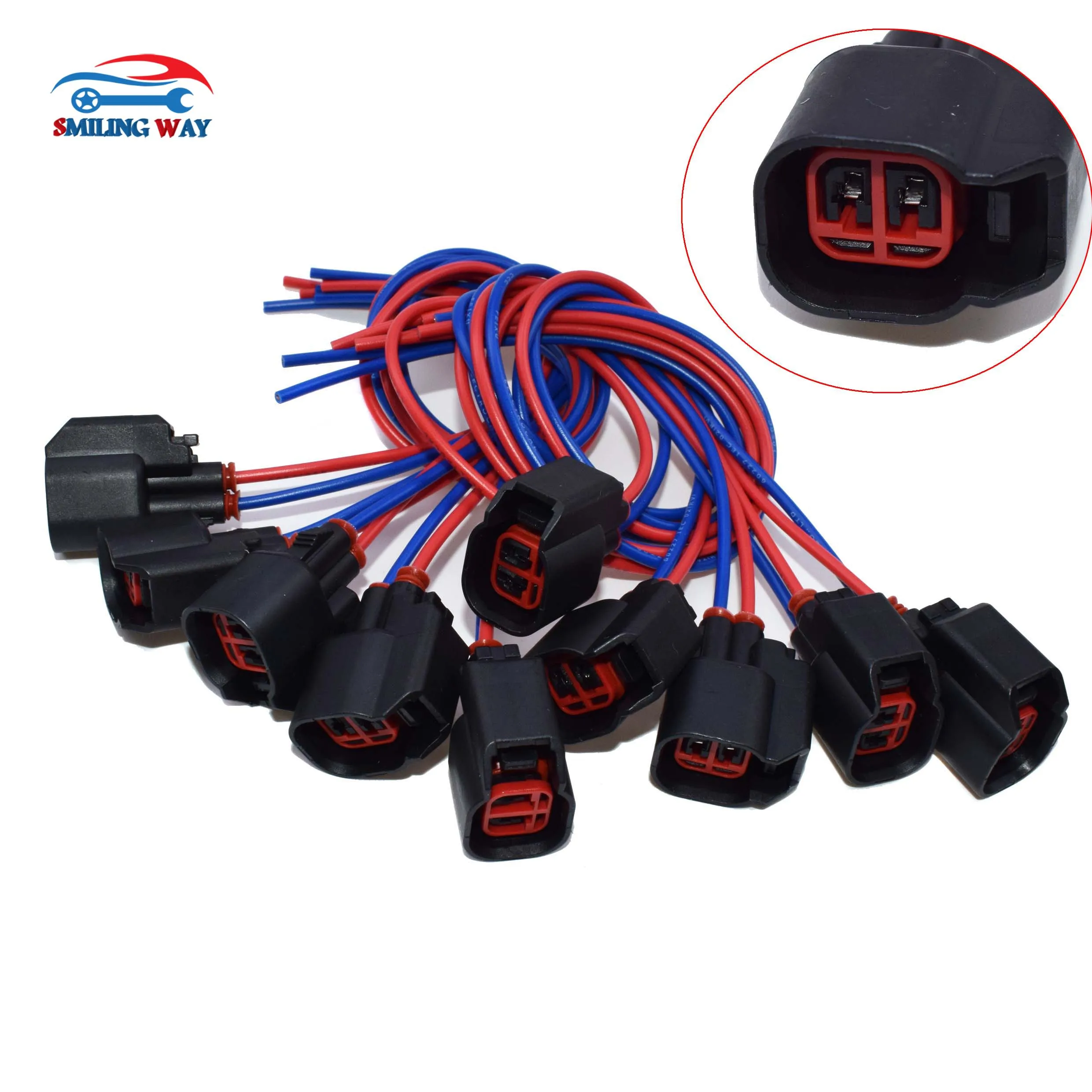 Топливный инжектор/датчик скорости жгутовый соединитель свиной хвост разъем для