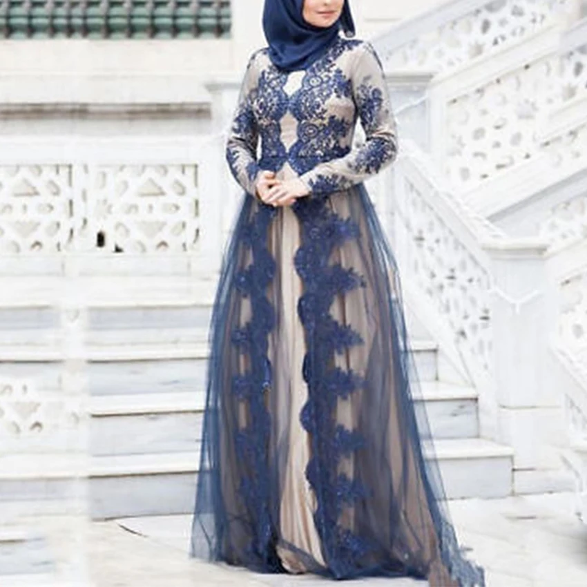 Новое Элегантное мусульманское платье с принтом abaya вечернее платье Vestidos кардиган-кимоно длинные халаты Jubah Ближний Восток Eid Рамадан исламский