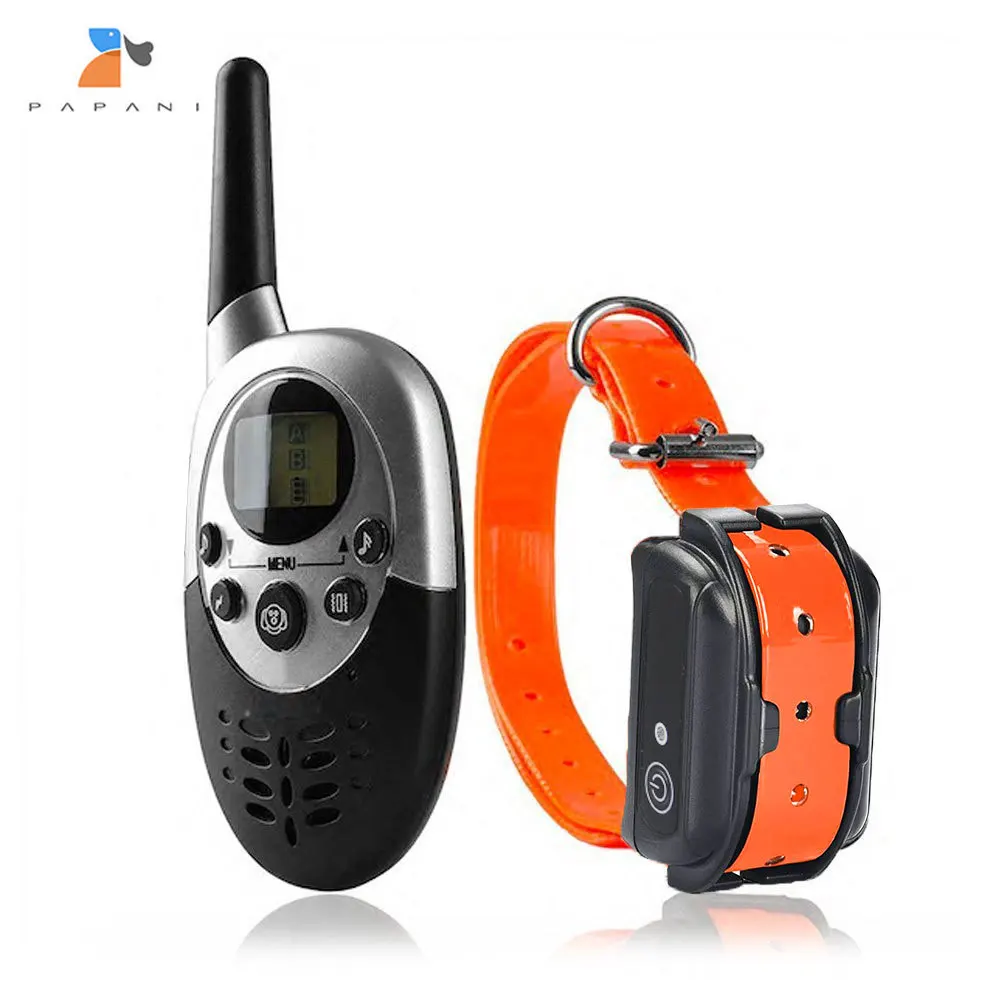 Ошейник для дрессировки собак с защитой от лая водонепроницаемый перезаряжаемый