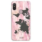 FunnyTechЧехол для Xiaomi Redmi Note 6  Note 6 Pro l, чехол с изображением карты, земли, розового дерева