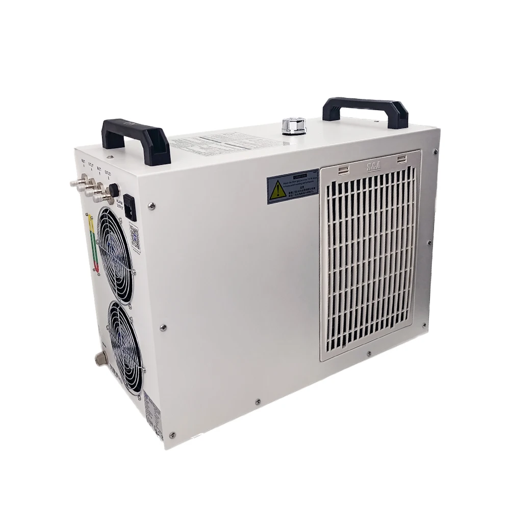 S & A Teyu CW5200 Industrial SHZR 220V CW 5000 водяной охладитель для охлаждения трех 100 Вт четыре 80 CO2