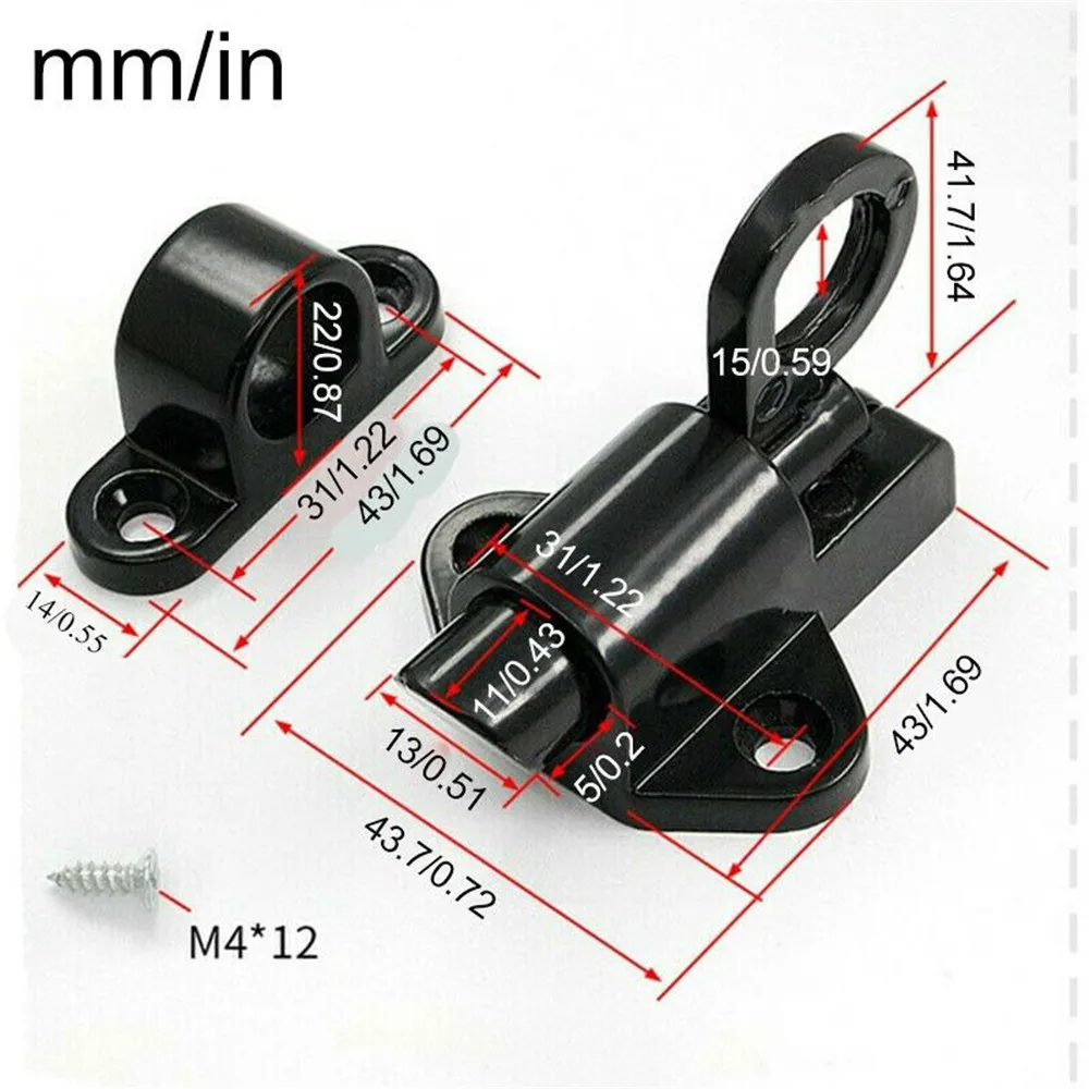 Защелка для дверного болта пружинный чердак Потолочная дверная защелка детали