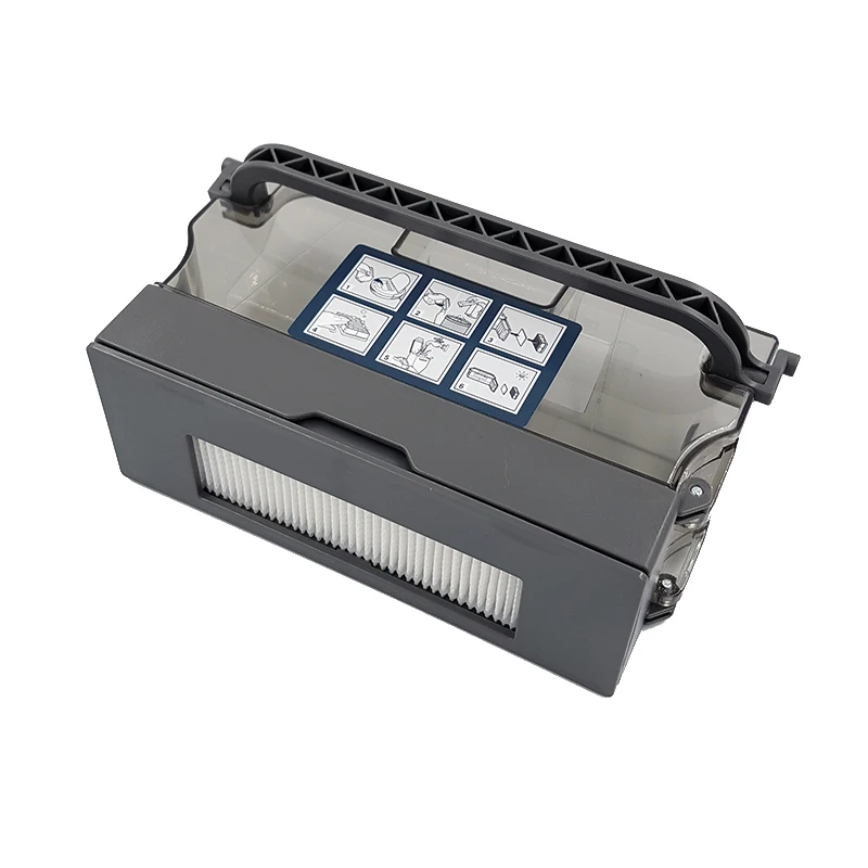 Робот-пылесос, контейнер для пыли, резервуар для воды Для ecovacs Deebot DE55 DE35 DE33, фильтр для робота-пылесоса, запчасти, аксессуары