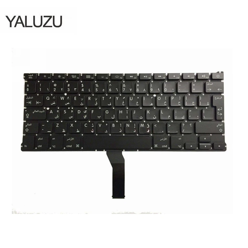 YALUZU новая Арабская сменная клавиатура для Apple Macbook Air 13 &quotA1369 A1466 AR Клавиатура 2011 2012