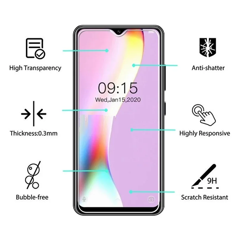 Закаленное стекло для смартфона OUKITEL C11 K12 C12 C13 C15 Y4800 C16 U25 Pro Высококачественная