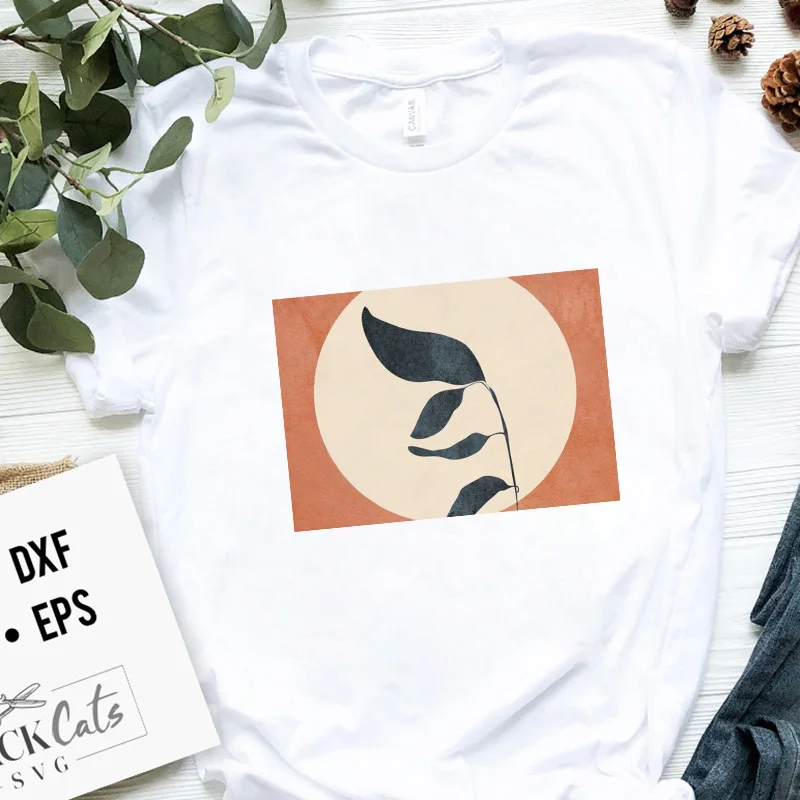 

Ladies Tees Cartoon Plant Print Tshirts Casual T Shirt Womens O Neck Basic Tee Summer White Summer Top Clothing T-shirt