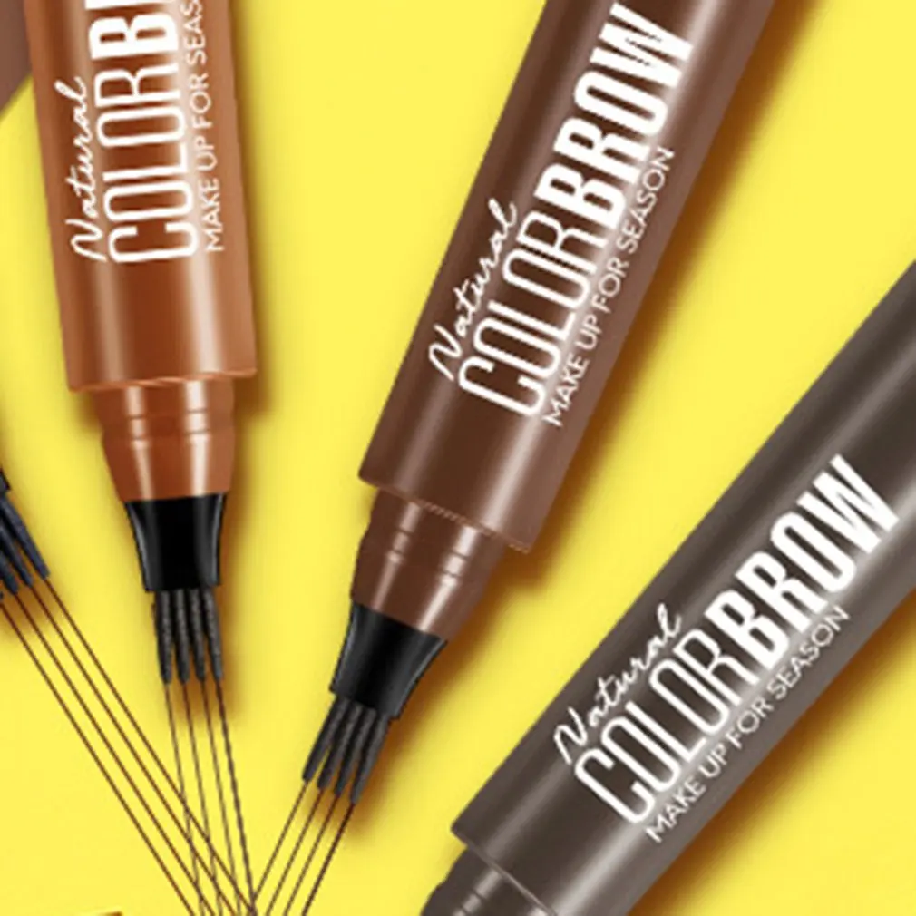 Для Macfee четыре вилки стойкий Водостойкий карандаш для бровей карандаша жидкий