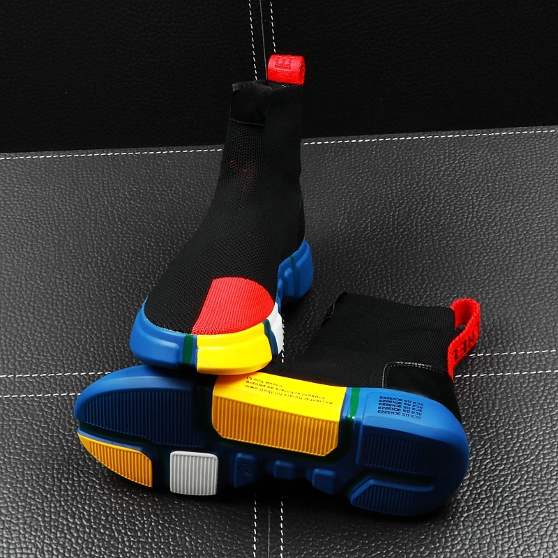 Кроссовки мужские трикотажные в стиле хип-хоп летние h4 | Обувь