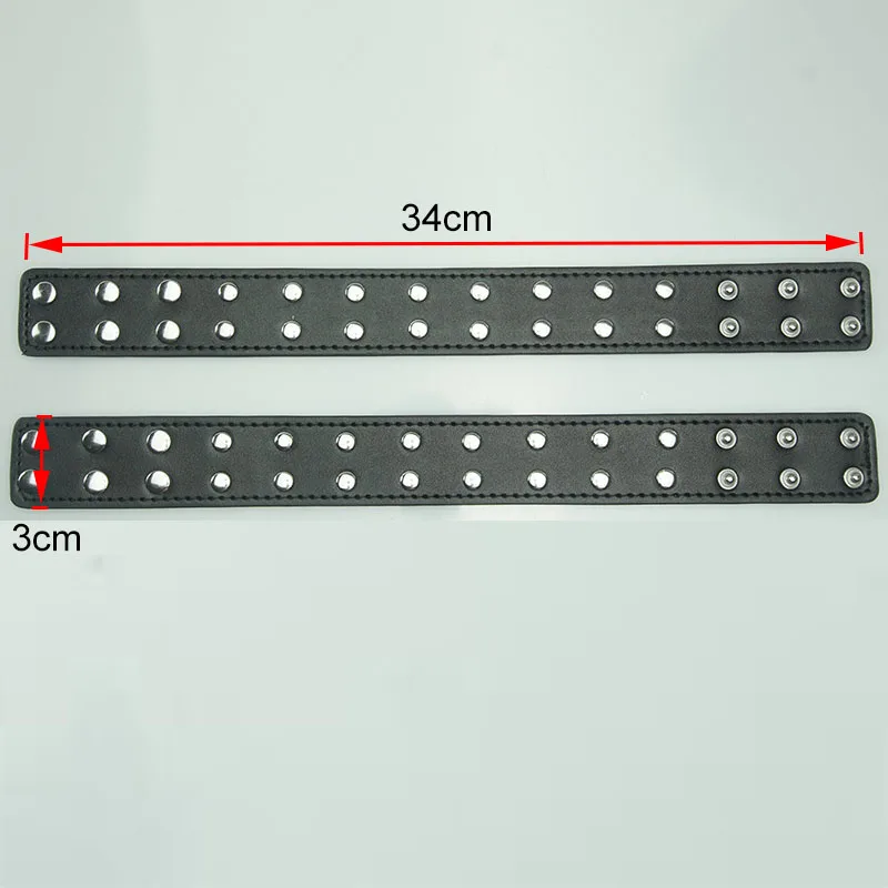 Кожаная повязка на руку наручные манжеты бондаж застежка для мужчин нагрудный