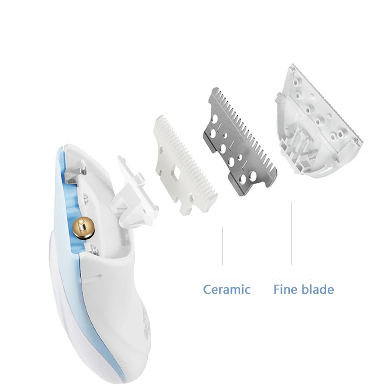 KONKA USB baby electric hair trimmer IPX7 Waterproof R-angle ceramic clipper 600mAh battery Silent earthquake motor | Бытовая техника
