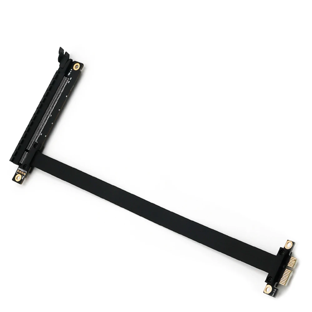PCI E 1X до 16X адаптер PCIe гибкий плоский удлинитель Express 1 16 X Адаптерная плата PCIE для