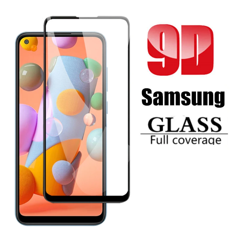 

Full Tempered Glass on For Samsung A51 A01 A31 A41 A21S A11 A71 Protective Glass A50 Screen Protector For Galaxy M21 M11 M01 a70