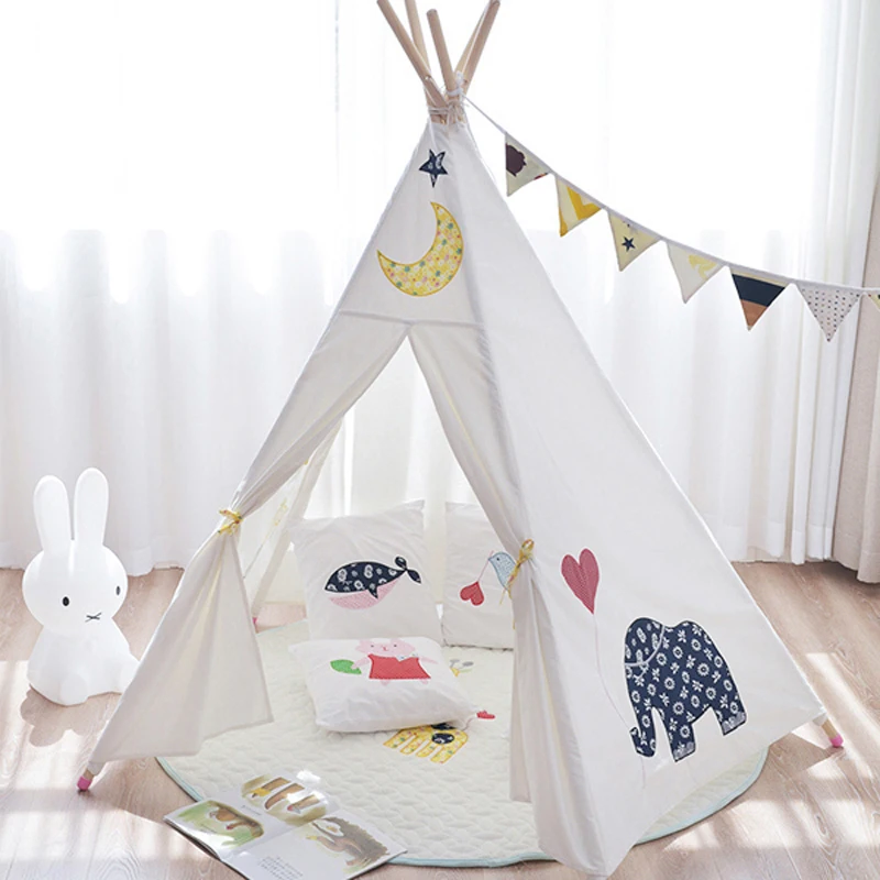 

Nordic Kids Room Carpet Cartoon Animal Playmat Plush Floor Mat Round Rugs for Living Bedroom Baby Play Crawling Mats Room Decor