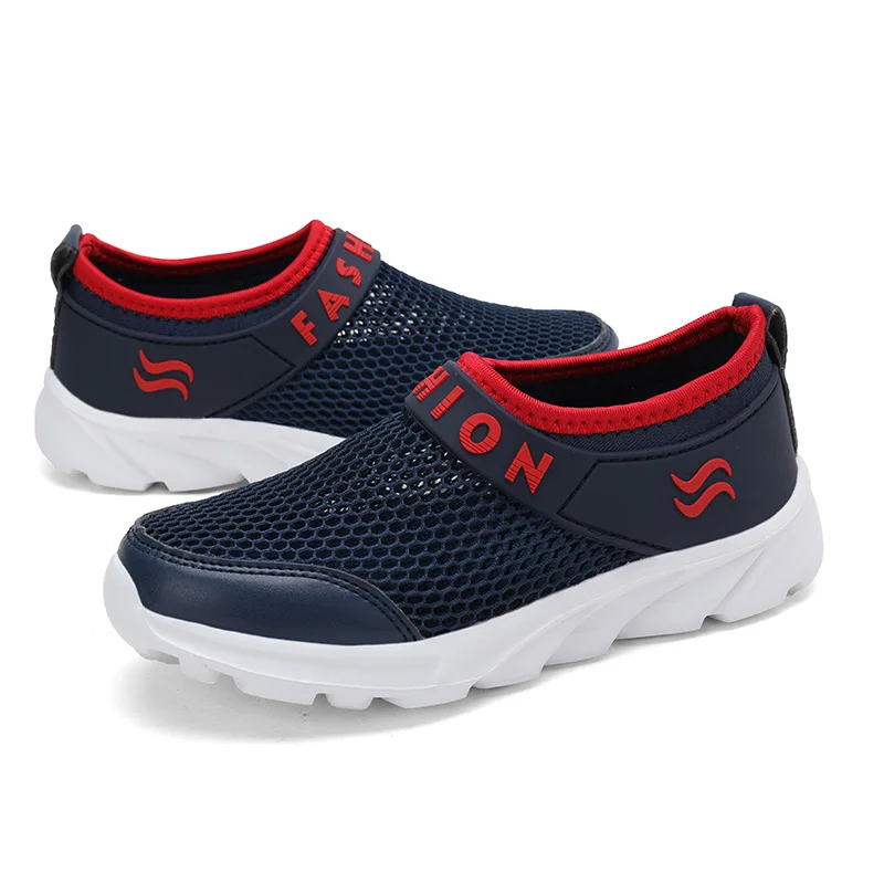 Summer Girl Sneaker Kids Tennis Shoes Breathable Mesh Slip-on Sneakers Boys Sport Walking Running |