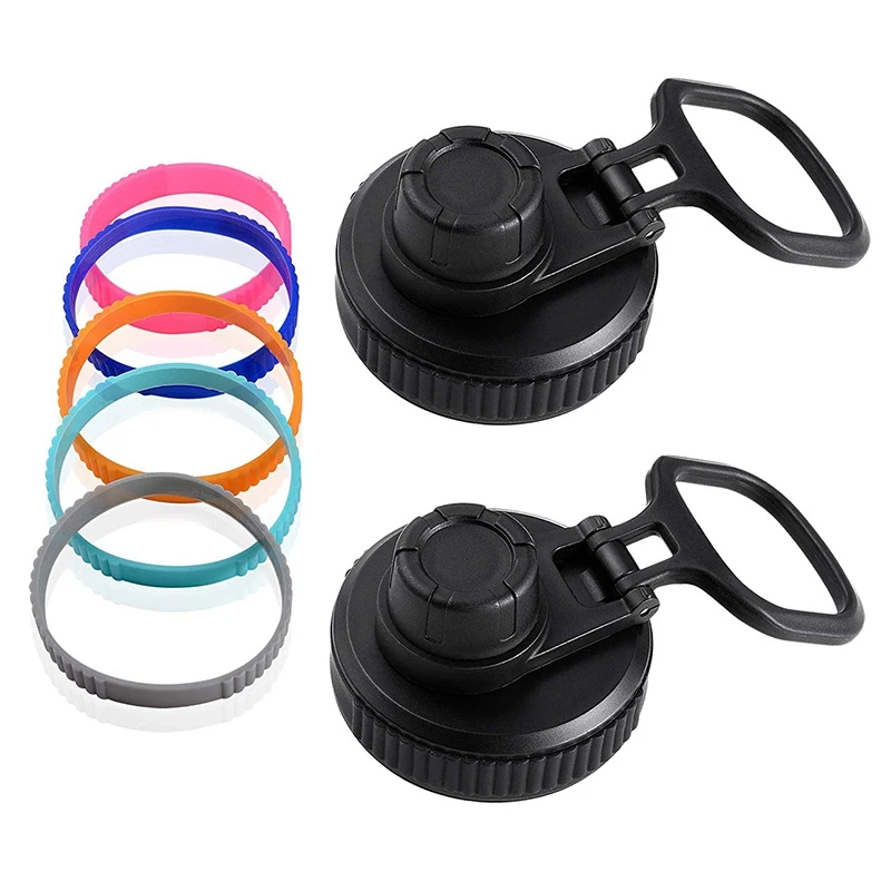 

Nozzle Cap for Hydro Flask Wide Mouth Sports Water Bottle Wide Flaps Large Handle Easy to Carry Compatible with Most Wide Mouth