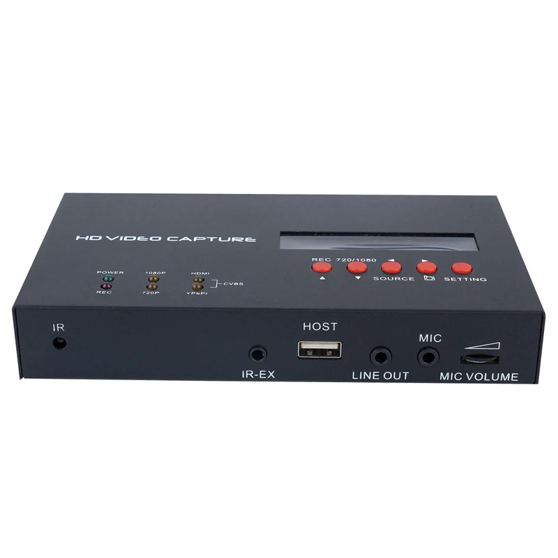 Видеомикрофон HD 1080P HDMI/Ypbpr/CVBS|grabber hdmi|game video capturecapture card |