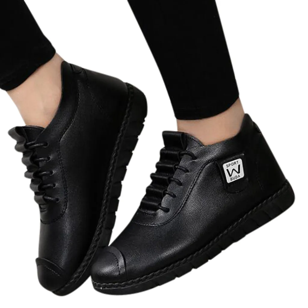 Повседневные ботильоны SAGACE на плоской подошве для женщин бархатные кроссовки