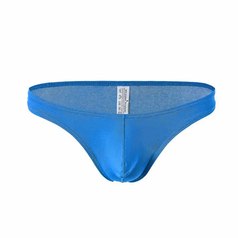 

Mens Thongs and G Strings Low Rise Briefs Jockstrap Pouch Cuecas Man Cotton Solid Breathable Panties Thong Gay Slip Homme String