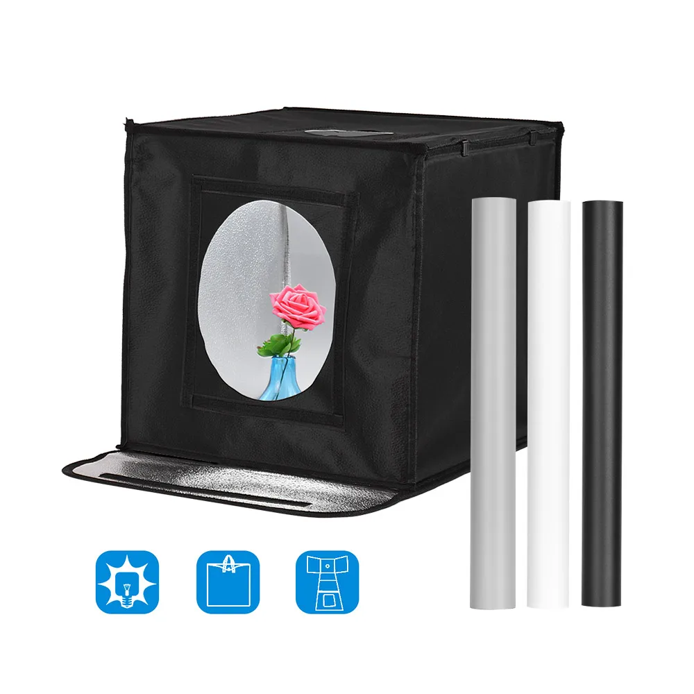 Портативная складная палатка для фотостудии со штепсельной вилкой европейского