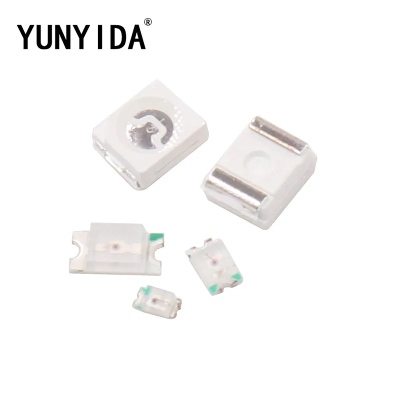 0603 0805 1206 3528 5050 5730 SMD LED красный желтый зеленый Сезон лето Белого и синего цвета
