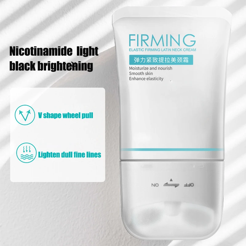 Укрепляющий крем для шеи с двойным роликом V-type уменьшения морщин и тонких линий