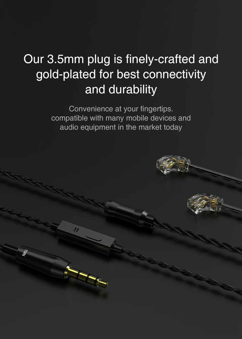 Новейший TRN ST1 1BA+ 1DD в ухо наушник Гибридный HIFI DJ монитор для бега спортивные наушники ушные наушники гарнитура съемный кабель V90 V80 T2