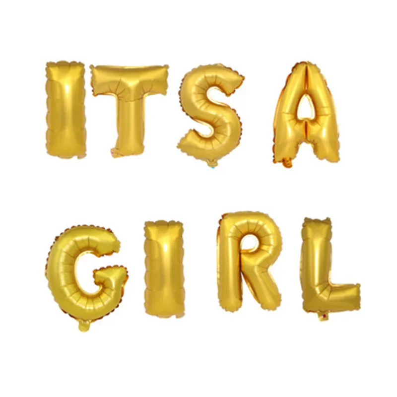 Набор воздушных шаров из алюминиевой пленки для мальчиков и девочек 16